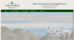 Desktop Screenshot of pineacresvacationservices.com