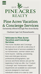 Mobile Screenshot of pineacresvacationservices.com